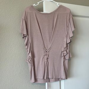 Express laced top